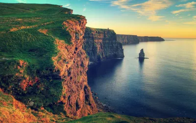 Nature Towering Cliffs Beside Calm Nature Wallpaper 4K 1920x1200 Hd, Desktop, Wallpaper, Showcasing, A, Stunning, Nature, Scene, Towering, Cliffs, Beside, Calm, Gray, Ultrawide, Full HD