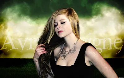 Avril Lavigne Exuding Nature Wallpaper 4K 1920x1200 Hd, Wallpaper, Featuring, Avril, Lavigne, Exuding, Confidence, With, Flowing, Hair, Against, Dramatic, White, Ultrawide, Full HD