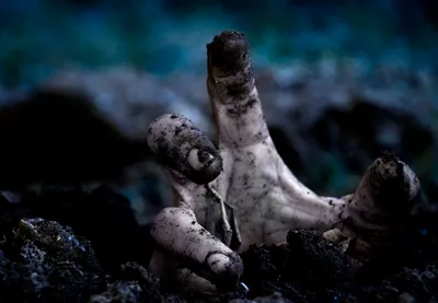 Vivid Dark Wallpaper Black/Dark Wallpaper 4K 3416x2365 Hd, Pc, Desktop, Wallpaper, Featuring, A, Dark, Eerie, Scene, Decayed, Zombie, Hand, Gray, Brown, Landscape, QHD