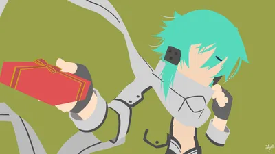 Vivid Minimalist Wallpaper Minimal Wallpaper 4K 3840x2160 Minimalist, 4k, Ultra, Hd, Anime, Wallpaper, Featuring, Shino, Asada, Sword, Art, Online, Gray, White, Ultrawide