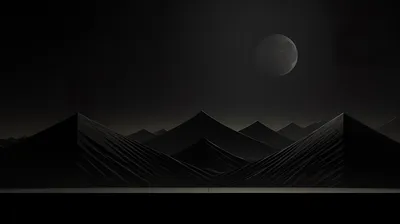 Abstract Dark Aesthetic Geometric Shapes Black/Dark Wallpaper 4K 2563x1436 Hd, Desktop, Wallpaper, Featuring, An, Abstract, Dark, Aesthetic, Geometric, Shapes, Resembling, Mountains, Ultrawide, QHD