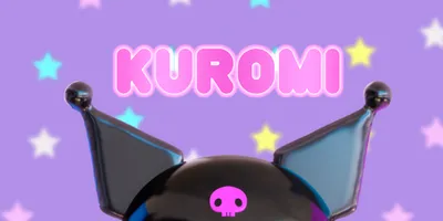 Crisp Character Wallpaper Space Wallpaper 4K 3840x1920 Hd, Desktop, Wallpaper, Featuring, The, Character, Kuromi, From, Onegai, Melody, Her, Name, Gray, Ultrawide, 4k