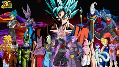 Sleek Characters Wallpaper Fantasy Wallpaper 4K 2560x1440 Hd, Desktop, Wallpaper, Featuring, Characters, From, Dragon, Ball, Super, Central, Figure, Has, Black, Ultrawide, QHD