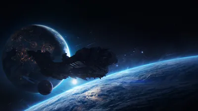 Moody Sci Wallpaper Wallpaper 4K, Space category
