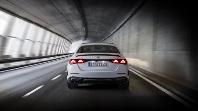 Amg E53 Hybrid Cars Wallpaper 4K 3840x2160 A, Mercedes-amg, E53, Hybrid, Car, Speeds, Through, Tunnel, Captured, Desktop, Gray, Ultrawide, 4k