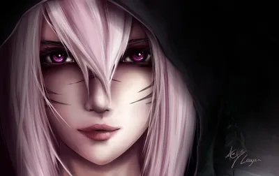 Fantasy Themed Woman Long Fantasy Wallpaper 4K 2700x1700 A, Striking, Fantasy-themed, Hd, Wallpaper, Featuring, Woman, Long, Pale, Hair, Captivating, Purple, Gray, Ultrawide, QHD