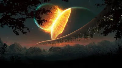 Wallpapersafari Abstract Abstract Wallpaper 4K 1920x1080 Orange, White, Yellow