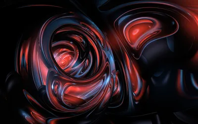 Abstract Cgi Design Deep Wallpaper 4K, Abstract category