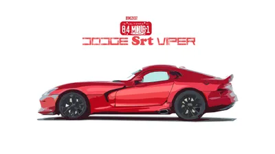 Red Dodge Viper Srt Cars Wallpaper 4K 2000x1125 Hd, Desktop, Wallpaper:, Of, A, Red, Dodge, Viper, Srt, Car, Shown, Side, White, Ultrawide, Full HD