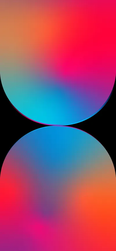 Golden Iphone Wallpaper Abstract Wallpaper 4K 2340x5064 Pink, Yellow