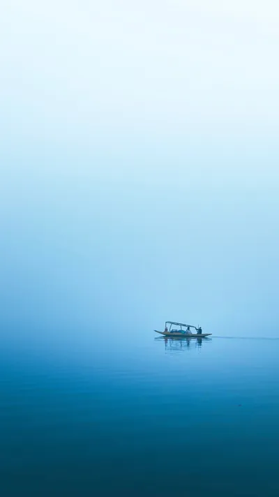Misty Serene Wallpaper Nature Wallpaper 4K 2266x4029 White, Gray, Pink