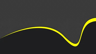 Abstract Smooth Yellow Wave Wallpaper 4K, Abstract category