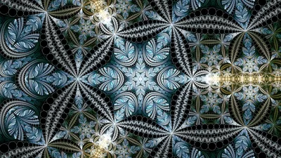 Abstract Fractal Pattern Symmetrical Icy Abstract Wallpaper 4K 2560x1440 Hd, Pc, Desktop, Wallpaper, Featuring, An, Intricate, Abstract, Fractal, Pattern, Symmetrical, Icy, Gray, Ultrawide, QHD