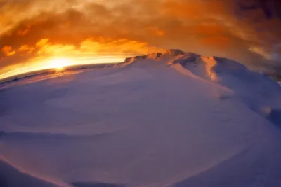 Dark Mountain Wallpaper Animals Wallpaper 4K 3072x2048 Mountain, Peak, In, Antarctica, Taken, With, A, Fisheye, Lens, 12019, Brown, Orange, Landscape, QHD