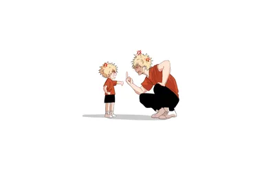 Bright Katsuki Wallpaper Wallpaper 4K, Abstract category