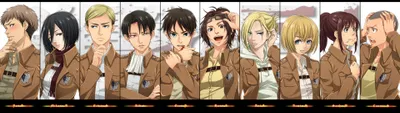 Characters Anime Attack Titan Wallpaper 4K, Abstract category
