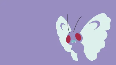 Minimalist Butterfree Pok Mon Games Wallpaper 4K 1920x1080 Minimalist, Butterfree, Pokémon, Video, Game, Pokemon, Gaming, Pok, Mon, Desktop, Gray, Ultrawide, Full HD