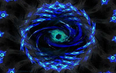 Radiant Abstract Wallpaper Abstract Wallpaper 4K 2880x1800 Abstract, Hd, Desktop, Wallpaper, Featuring, A, Glowing, Blue, Spiral, Resembling, Eye, Set, Brown, Red, Ultrawide, QHD