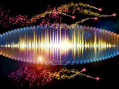 Dreamy Vibrant Wallpaper Abstract Wallpaper 4K 4000x3000 A, Vibrant, 4K, Ultra, Hd, Cgi, Abstract, 3d, Music, Wave, Glowing, Sound, White, Landscape
