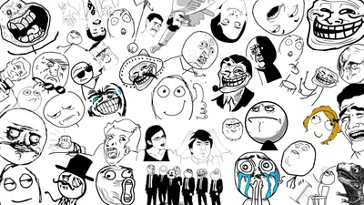 Black White Collage Popular Meme Black/Dark Wallpaper 4K 1920x1080 A, Black-and-white, Hd, Pc, Desktop, Wallpaper, Featuring, Collage, Popular, Meme, Faces, Funny, White, Ultrawide, Full HD
