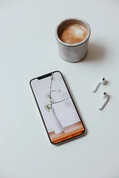 Cup Coffee Beside Wallpaper 4K, Abstract category