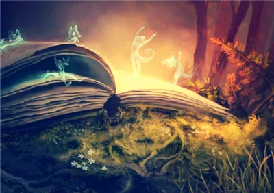 Fantasy Depicting Glowing Fantasy Wallpaper 4K 1597x1127 Hd, Fantasy, Pc, Desktop, Wallpaper, Depicting, A, Glowing, Open, Book, Ethereal, Fairies, White, Landscape