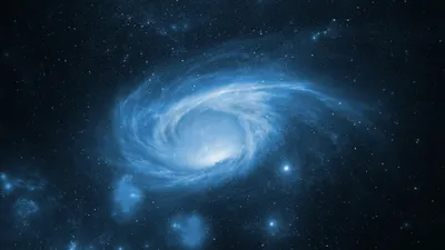 Captivating Spiral Galaxy Space Wallpaper 4K 3840x2160 Hd, Desktop, Wallpaper:, Featuring, A, Captivating, Spiral, Galaxy, Surrounded, Stars, Set, Against, Pink, Brown, Gray, Ultrawide, 4k