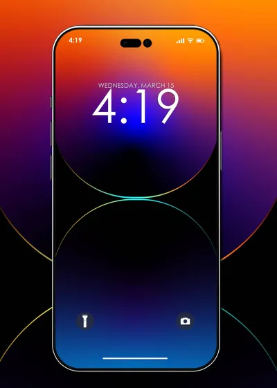 Sleek Ios Wallpaper Abstract Wallpaper 4K 1371x1920 Red