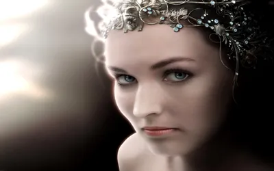 Moody Fantasy Wallpaper Fantasy Wallpaper 4K 2560x1600 Hd, Desktop, Wallpaper:, Featuring, A, Fantasy-themed, Woman, With, Jeweled, Headpiece, Her, Ethereal, Gray, Ultrawide, QHD