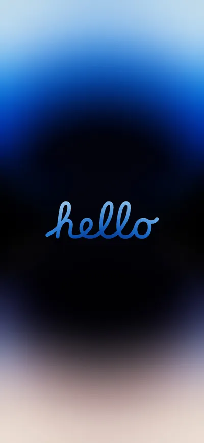 Moody Hello Wallpaper Wallpaper 4K, Abstract category