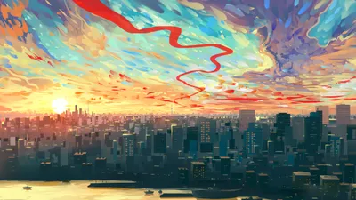 General 5000x2813 Abstract Abstract Wallpaper 4K 5000x2813 Wallpaper, General, 5000x2813, Pink, Purple, Orange, Ultrawide, 4k