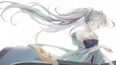 Bright Sona Wallpaper Games Wallpaper 4K 1923x1080 Hd, Pc, Desktop, Wallpaper, Featuring, Sona, From, League, Legends, Showcasing, Her, Elegant, White, Ultrawide, Full HD
