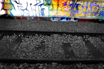 Vivid Abandoned Wallpaper World Wallpaper 4K 4272x2848 4k, Ultra, Hd, Pc, Desktop, Wallpaper/background:, Of, Abandoned, Railroad, Tracks, Gravel, Leading, White, Landscape