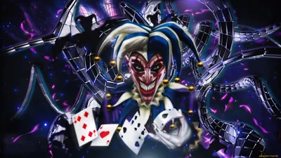 Sinister Clown Menacing Grin Surrounded Cars Wallpaper 4K 1920x1080 Hd, Desktop, Wallpaper:, Featuring, A, Sinister, Clown, With, Menacing, Grin, Surrounded, Playing, White, Ultrawide, Full HD