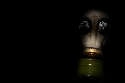 Epic Dark Wallpaper Black/Dark Wallpaper 4K 3504x2336 A, Dark, And, Atmospheric, Hd, Desktop, Wallpaper:, Featuring, Gas, Mask, Illuminated, Faint, Gray, Landscape, QHD
