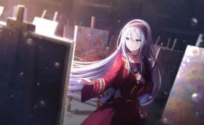 Dark Yoisaki Wallpaper Abstract Wallpaper 4K 2048x1261 Yoisaki, Kanade, Video, Game, Project, Sekai, Colorful, Stage, Feat, Hatsune, Black, Brown, Ultrawide, Full HD