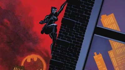 Comic Catwoman Animals Animals Wallpaper 4K 1920x1080 Comic, Catwoman, Hd, Desktop, Wallpaper, Background, Image, Red, Brown, Ultrawide, Full HD