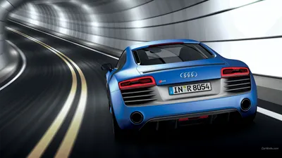 Vibrant Blue Wallpaper Cars Wallpaper 4K 1920x1080 Hd, Pc, Wallpaper, Featuring, A, Blue, Audi, R8, V10, Supercar, Speeding, Through, Gray, Ultrawide, Full HD