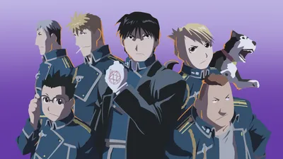 Anime Characters Fullmetal Alchemist Gradient Gradients Wallpaper 4K 2560x1440 Hd, Anime, Desktop, Wallpaper, Featuring, Characters, From, Fullmetal, Alchemist, Against, Gradient, Purple, Black, Gray, Ultrawide, QHD