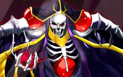 Ainz Ooal Gown Anime Abstract Wallpaper 4K 2047x1272 Ainz, Ooal, Gown, Anime, Overlord, Hd, Desktop, Wallpaper, White, Red, Ultrawide, Full HD