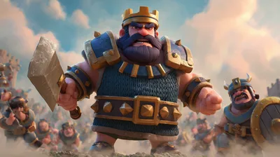 Crisp Barbarian Wallpaper Nature Wallpaper 4K 2912x1632 Hd, Pc, Desktop, Wallpaper, Showing, The, Barbarian, King, Clash, Clans, Royale, Charging, Gray, Ultrawide, QHD