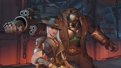Overwatch Ashe Video Game Games Wallpaper 4K 3840x2155 B.o.b., Overwatch, Ashe, Video, Game, Hd, Desktop, Gray, Brown, Ultrawide, 4k