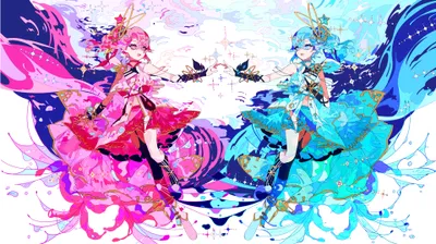 Anime 3840x2158 Abstract Abstract Wallpaper 4K 3840x2158 Anime, 3840x2158, White, Ultrawide, 4k