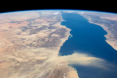Misty Nasa Wallpaper Space Wallpaper 4K 1440x960 Hd, Nasa, Image, Showing, The, Red, Sea, And, Surrounding, Desert, Landscapes, Space, Brown, Gray, Landscape