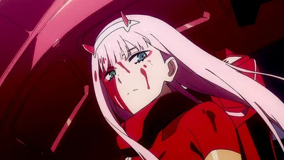 Zero Two Darling Franxx Anime Abstract Wallpaper 4K 1920x1080 Hd, Desktop, Wallpaper, Featuring, Zero, Two, From, Darling, Franxx, Anime, Showcasing, Her, Black, White, Ultrawide, Full HD