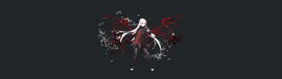Misty Anime Wallpaper Abstract Wallpaper 4K 5120x1440 Anime, 5120x1440, Black, Ultrawide, 4k