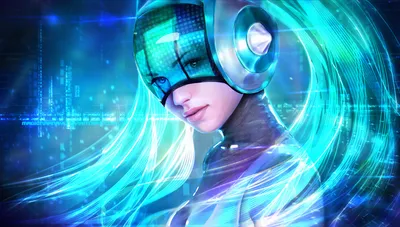 Futuristic Sona League Fantasy Wallpaper 4K 1920x1090 A, Futuristic, Hd, Wallpaper, Featuring, Sona, From, League, Legends), Showcasing, Her, Blue, White, Yellow, Ultrawide, Full HD