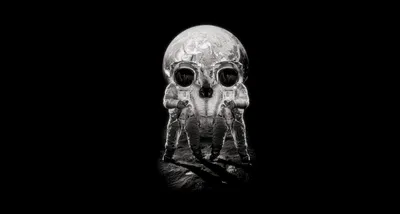 Moody Dark Wallpaper Black/Dark Wallpaper 4K 1940x1040 Hd, Pc, Desktop, Wallpaper, Featuring, A, Dark-themed, Design, Two, Astronauts, Standing, Front, White, Gray, Ultrawide, Full HD