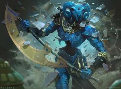 Man Magic Gathering Warrior Fantasy Wallpaper 4K 1920x1410 Hd, Pc, Desktop, Wallpaper, Of, A, Man-made, Magic, Gathering, Warrior, Blue, Gray, Landscape, Full HD