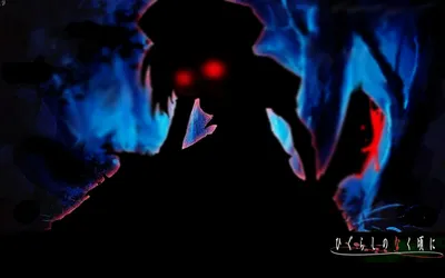 Anime Higurashi When Abstract Wallpaper 4K 1920x1200 Anime, Higurashi, When, They, Cry, Hd, Desktop, Wallpaper, Red, Ultrawide, Full HD